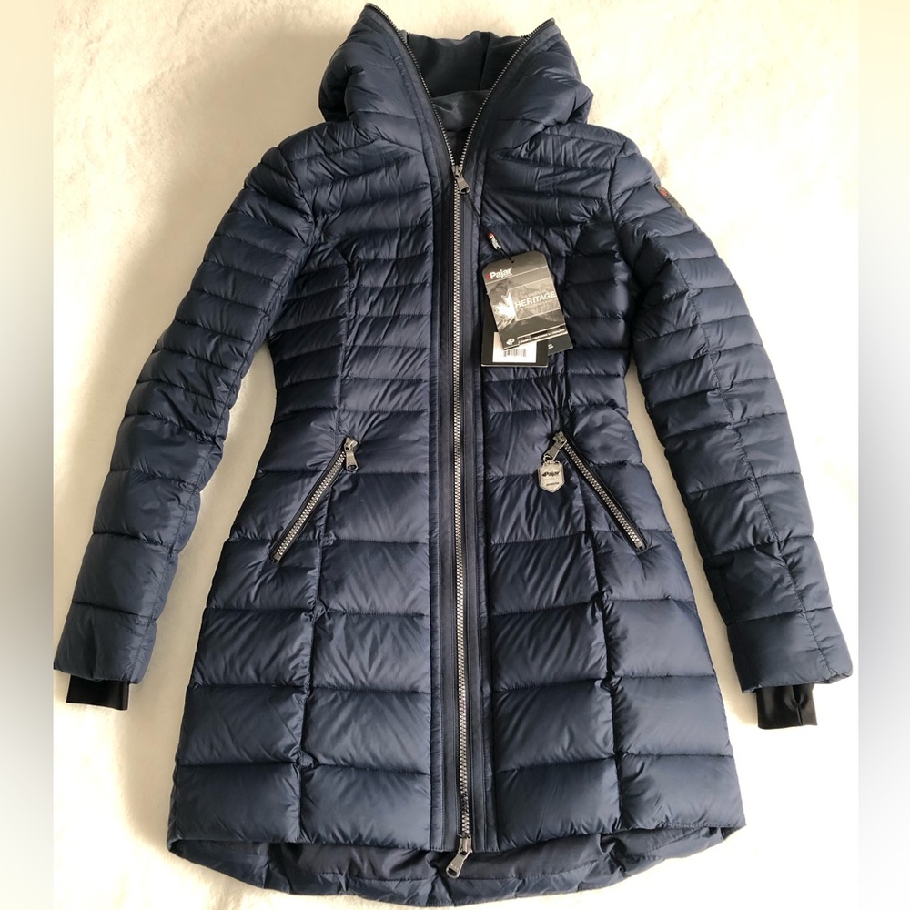 **SOLD** NWT PAJAR Cedar Down Hooded Puffer Women’s Coat Jacket XS